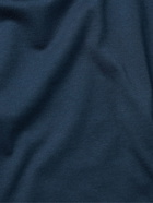 Peter Millar - Excursionist Flex Slim-Fit Stretch Cotton and Modal-Blend Polo Shirt - Blue