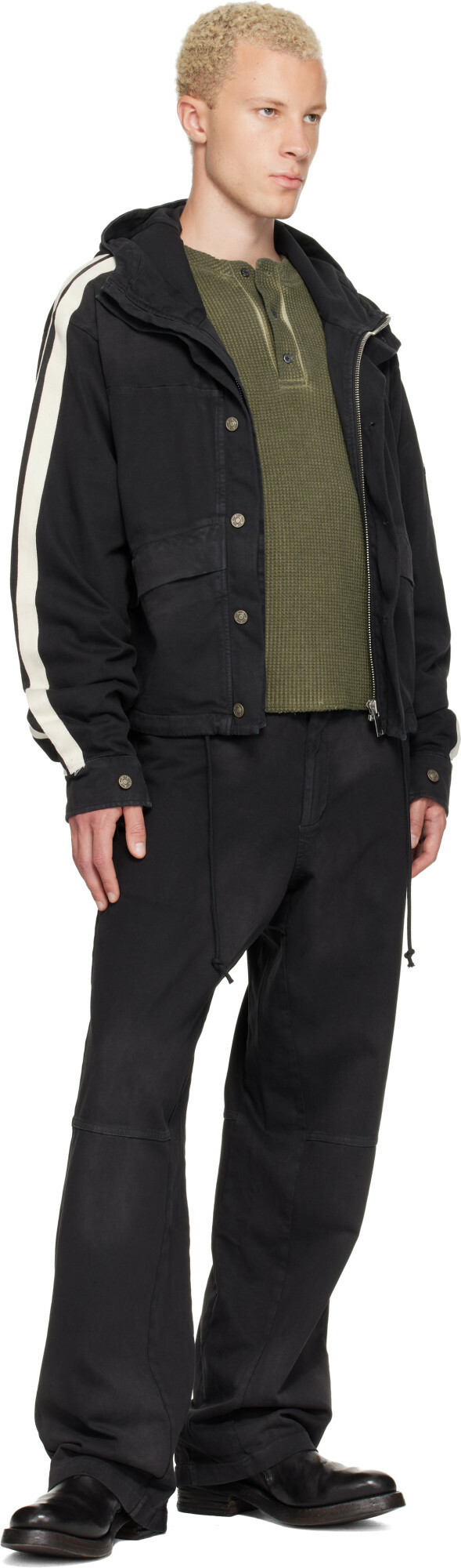 424 Black Academy Trousers