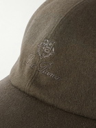 Loro Piana - Logo-Embroidered Storm System® Cashmere Baseball Cap - Green