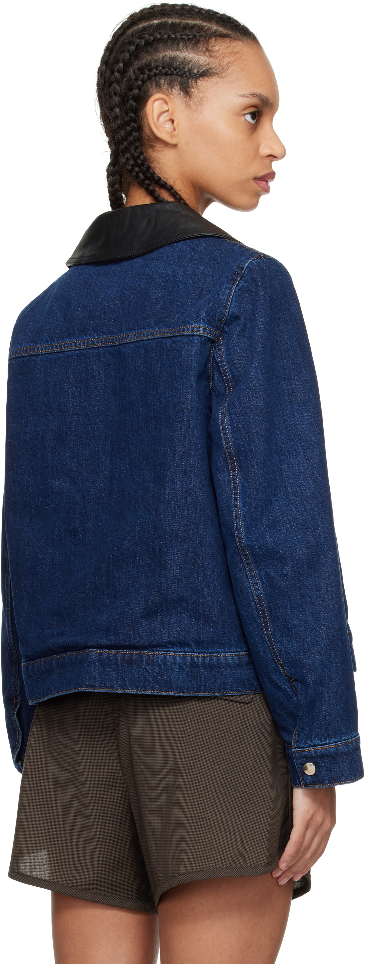Wales Bonner Blue Sea Denim Jacket