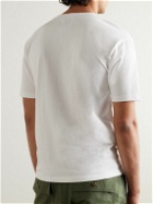 Drake's - Hiking Cotton-Jersey T-Shirt - White
