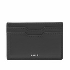 AMIRI Men's Staggered Logo Cardholder in Black