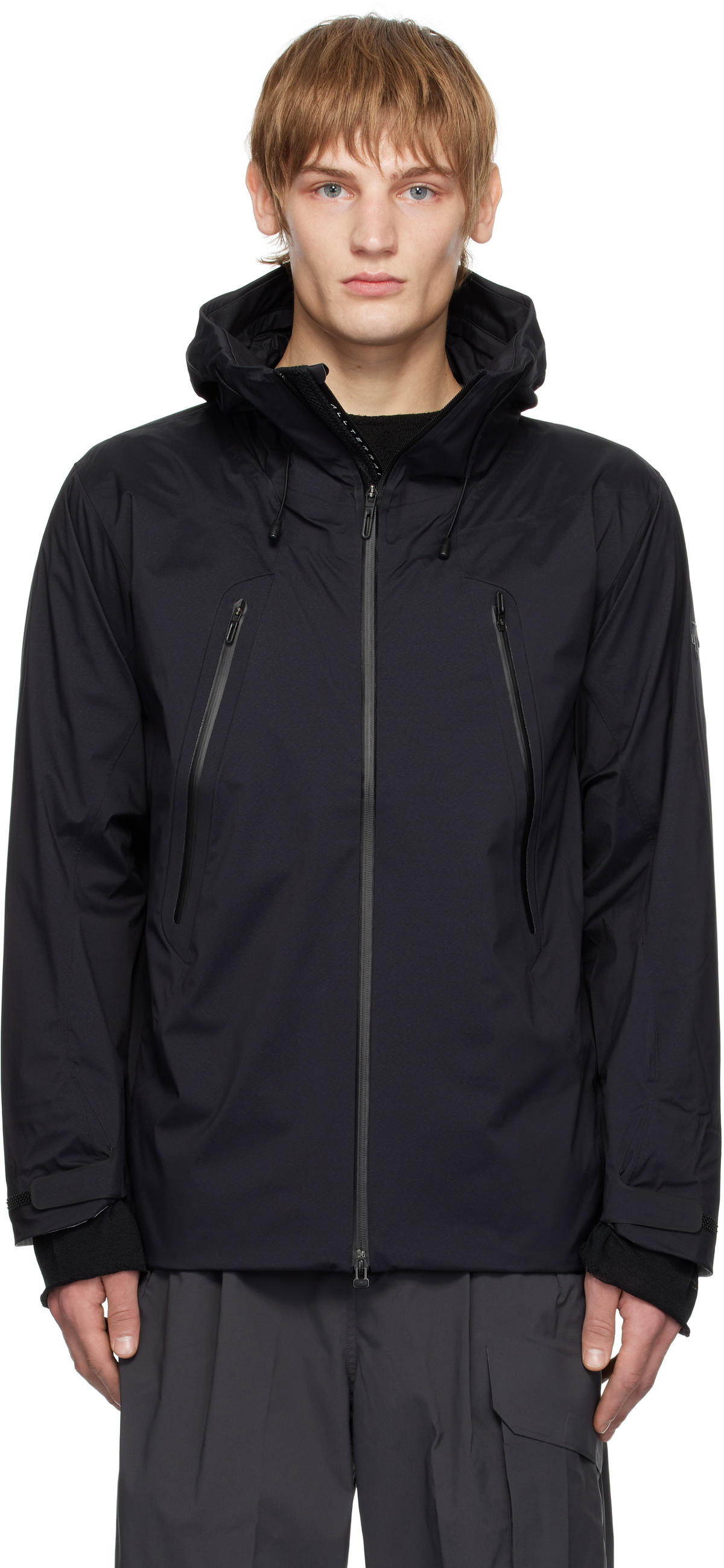 ジャケット・アウター DESCENTE ALLTERRAIN HARD SHELL JACKET Descente ALLTERRAIN Gray Hard Shell Jacket Descente ALLTERRAIN