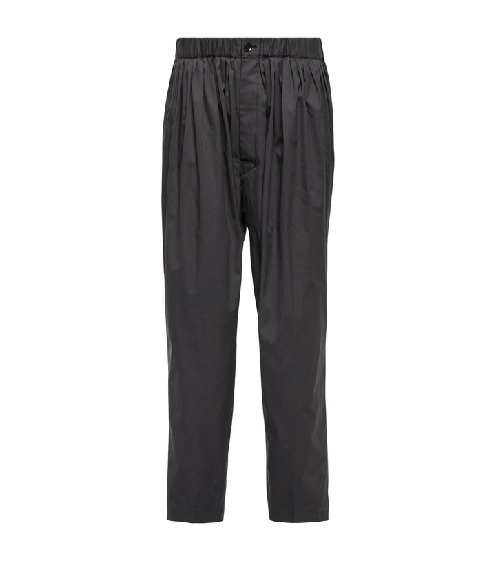 Photo: Lemaire - Pleated cotton pants