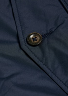 Polo Ralph Lauren Windbreaker Logo Brushed Poplin Bomber Jacket Navy