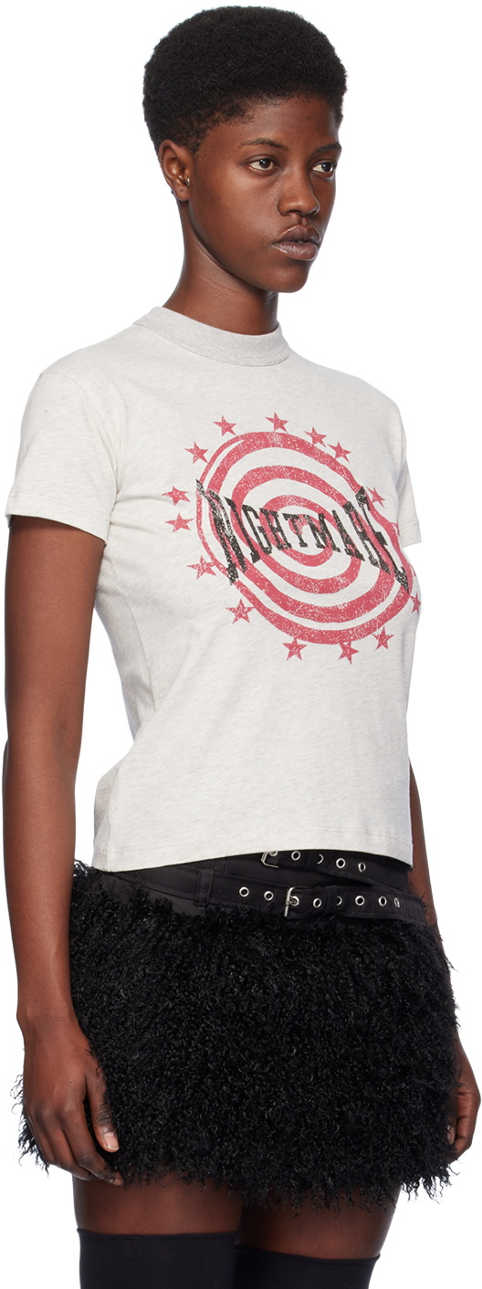 VAQUERA Gray 'Nightmare' T-Shirt Vaquera
