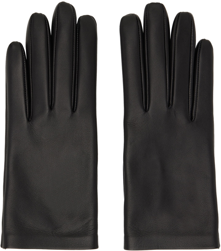 Photo: The Row Black Lorella Gloves