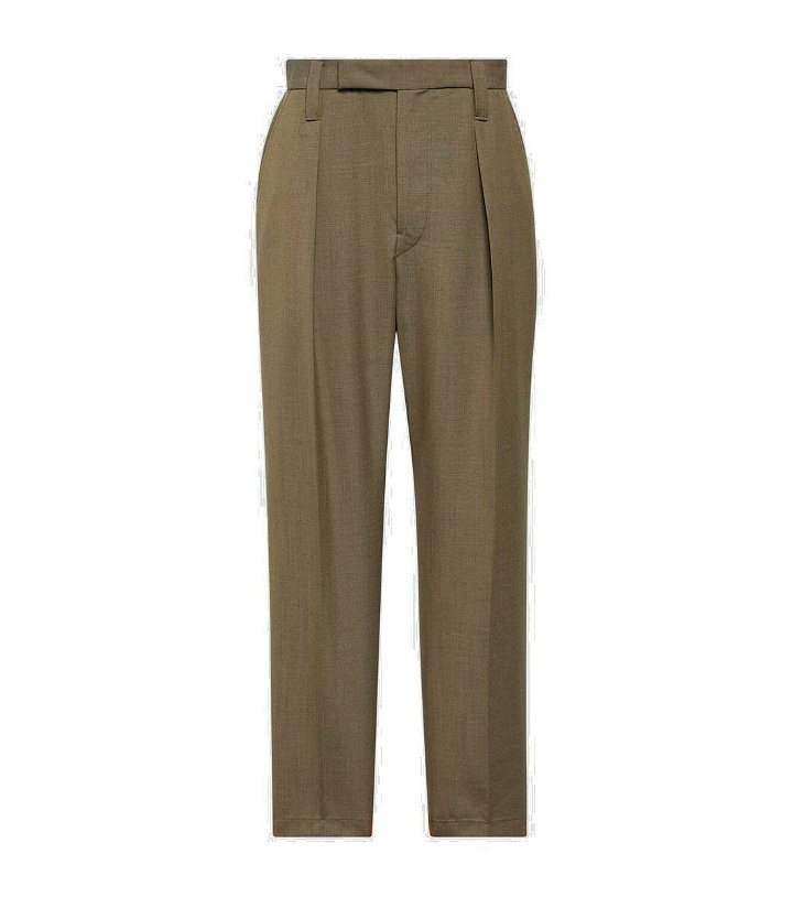 Photo: Lemaire Wool-blend straight pants