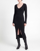 Jucca Womens Midi dress in Black