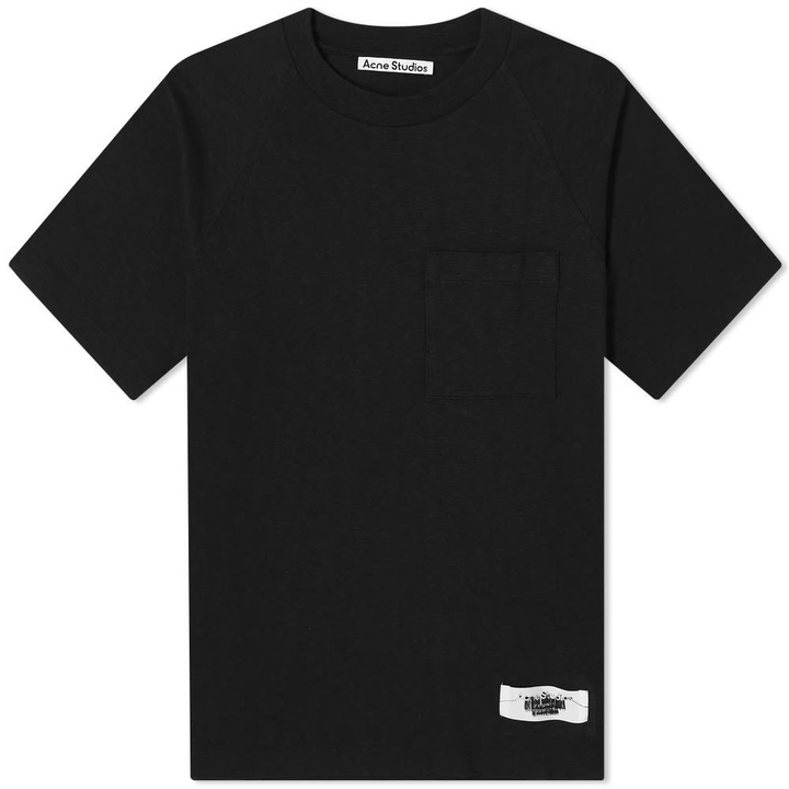 Photo: Acne Studios Emeril Inverse Label Tee