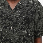 orSlow Men's Hawaiian Vacation Shirt in Black