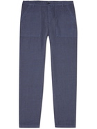 120% - Linen Trousers - Blue