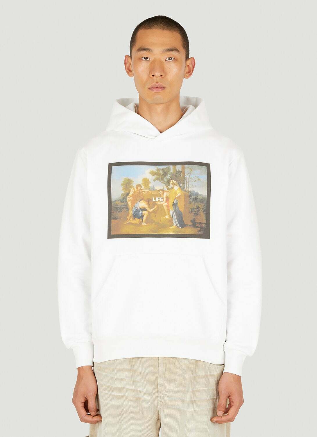 Death Cigarettes Louvre Hooded Sweatshirt