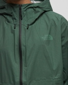 The North Face PACKABLE LT RAIN JACKET Green Mens Windbreaker