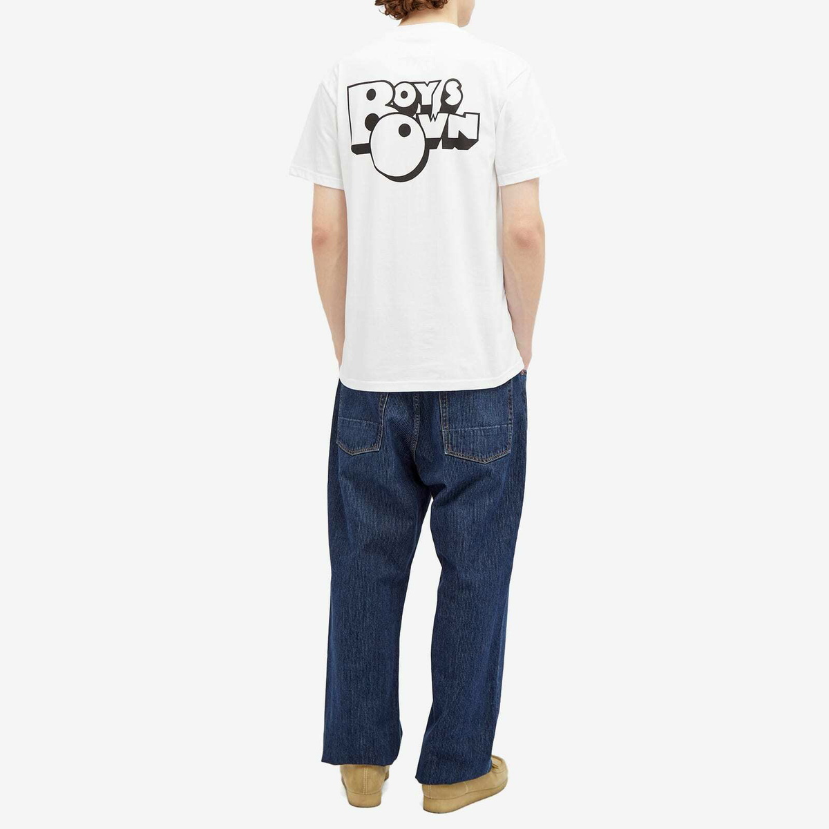 Boys Own Men's Clockwork Orange Logo T-Shirt in White