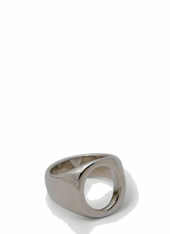 Photo: Oval Open Ring in Silver