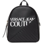Versace Jeans Couture Black Chain Backpack