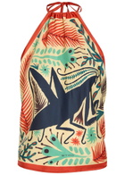 Etro Printed Silk Triangle top - Multicoloured - One Size
