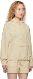 Outdoor Voices Beige RecNylon Jacket