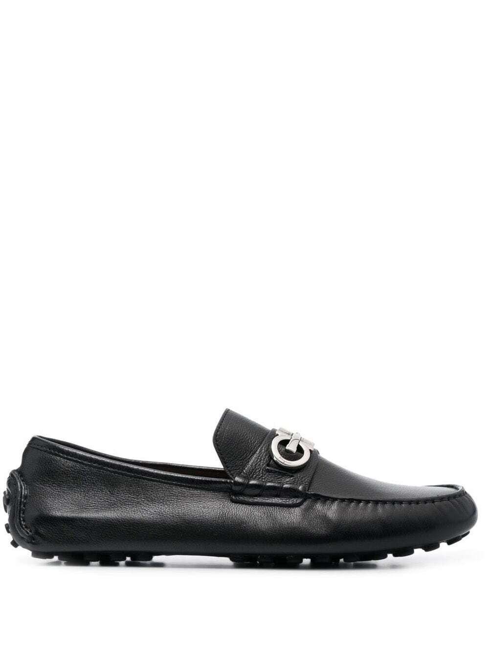FERRAGAMO Made In Italy Leather Viva Loafers