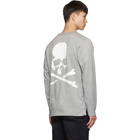 mastermind WORLD Grey Logo Long Sleeve T-Shirt