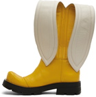 Charles Jeffrey LOVERBOY Yellow Banana Boots