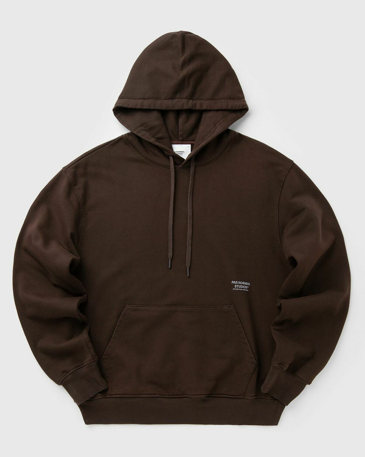 Pas Normal Studios Off-Race Hoodie Brown Mens Hoody