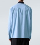 Plan C Cotton-blend poplin shirt