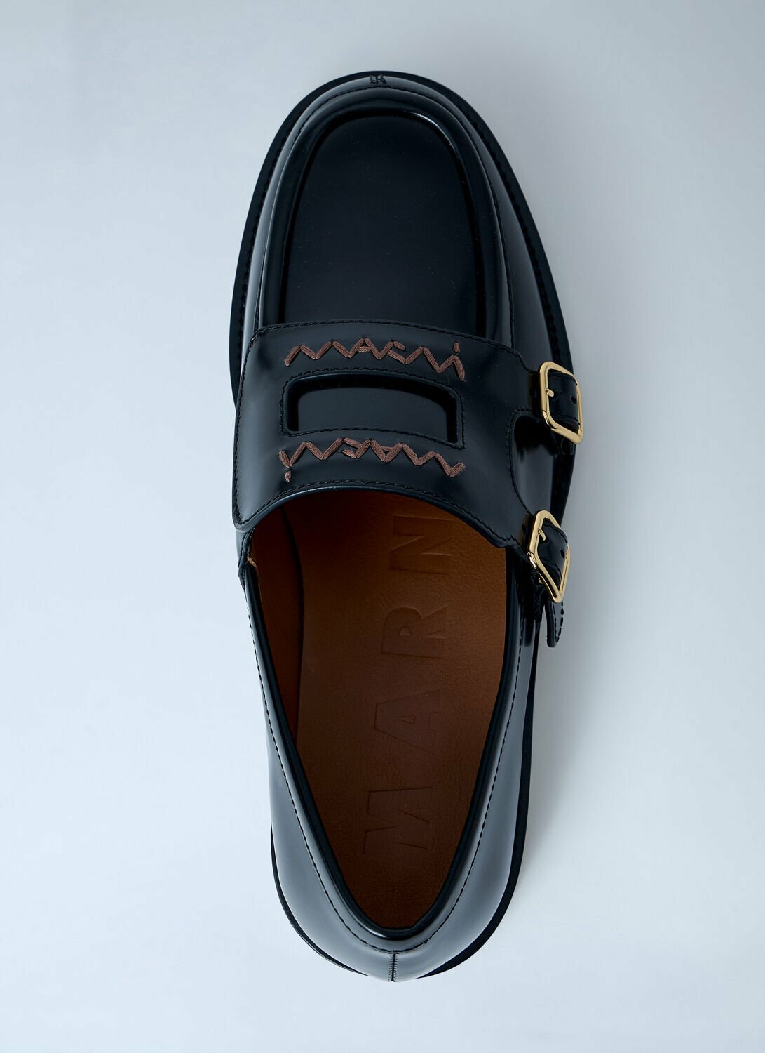 Marni Double Monk Strap Loafers