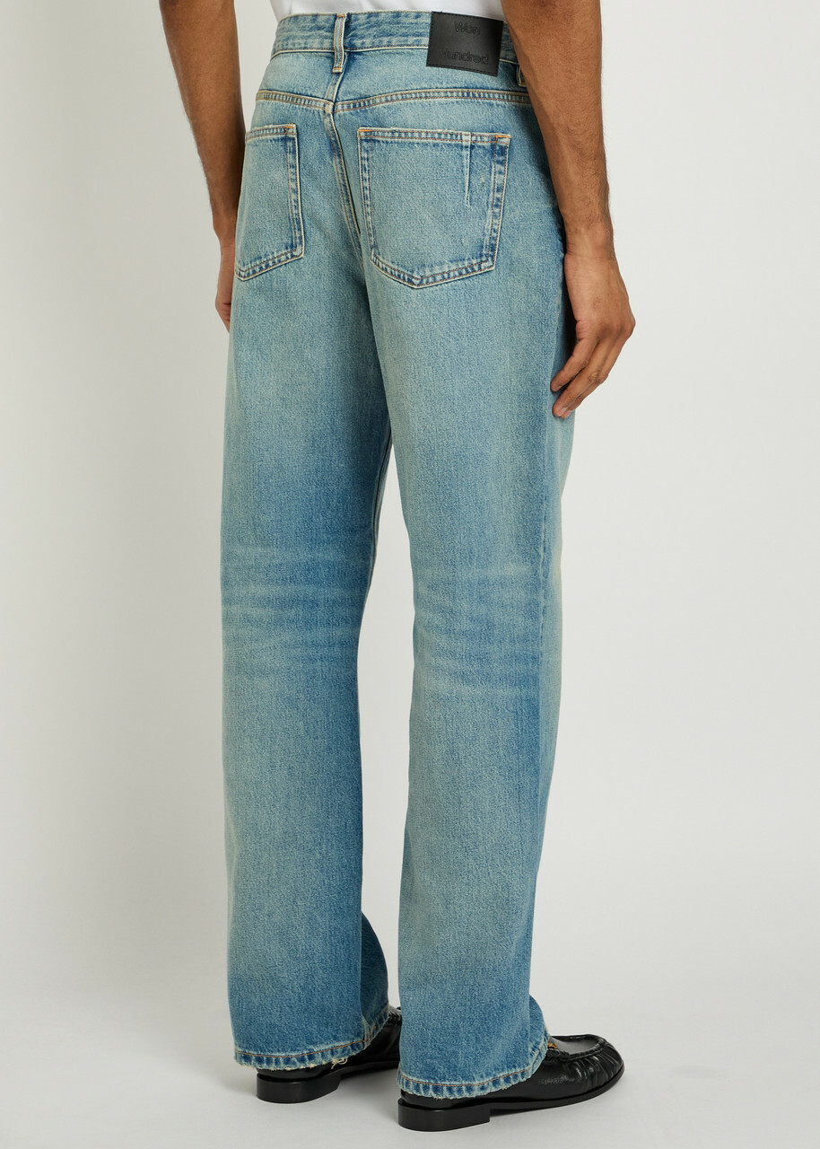 Won Hundred Genoa Straight-leg Jeans Mid Blu