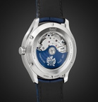 Piaget - Polo S 42mm Stainless Steel and Alligator Watch, Ref. No. G0A43001 - Blue