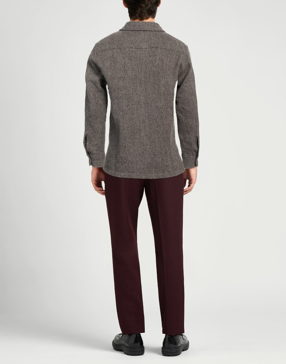 Sandro Mens Shirt in Brown