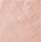 Fendi - Perforated Cotton Shirt - Pink