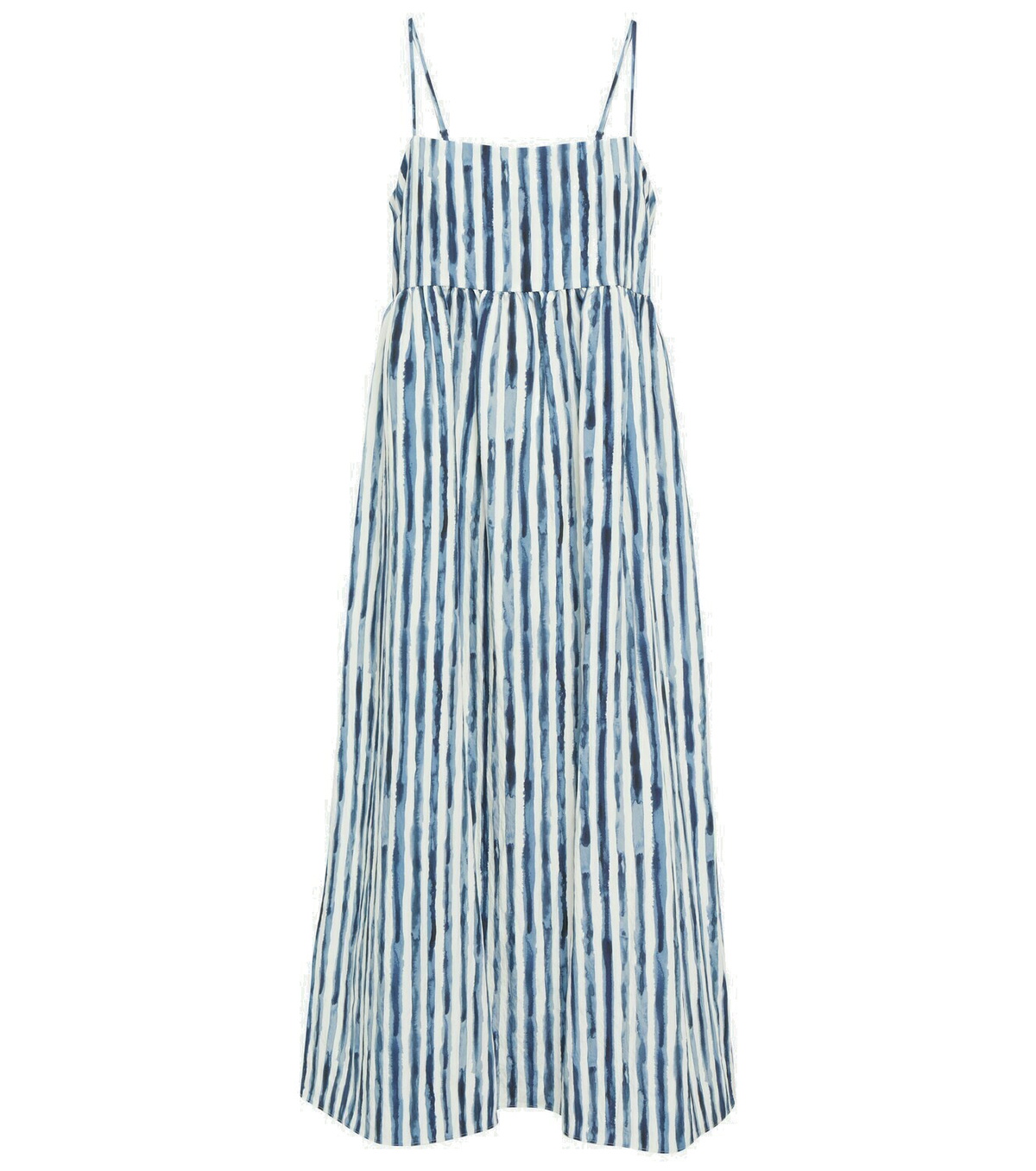 Vince Striped midi dress Vince