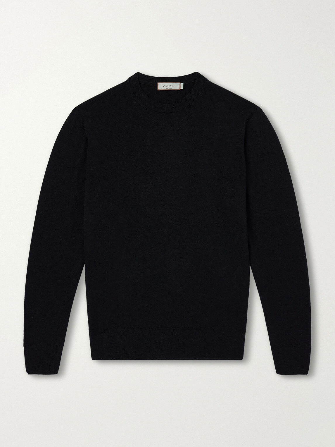 Canali - Wool Sweater - Black