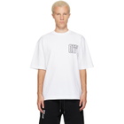 Off-White White Motion Arrow Skate T-shirt