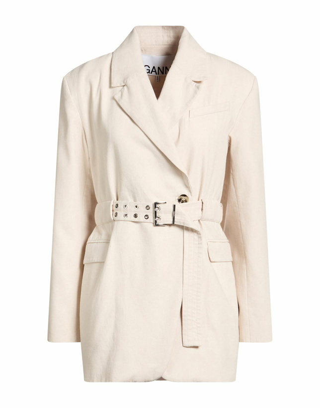 Photo: Ganni Womens Blazer Cream