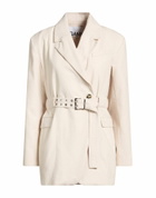 Ganni Womens Blazer Cream