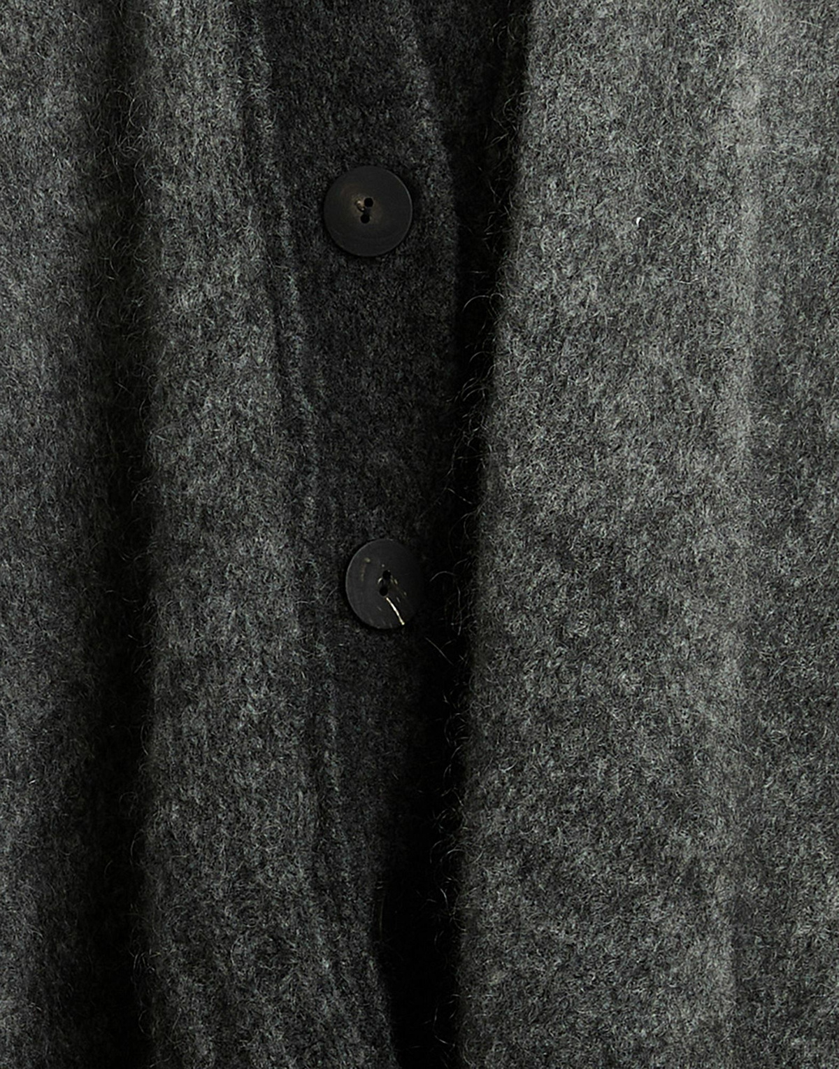 Isabel Benenato Womens Cardigan in Grey
