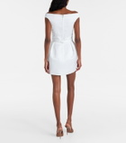 Safiyaa Bridal Senka off-shoulder minidress