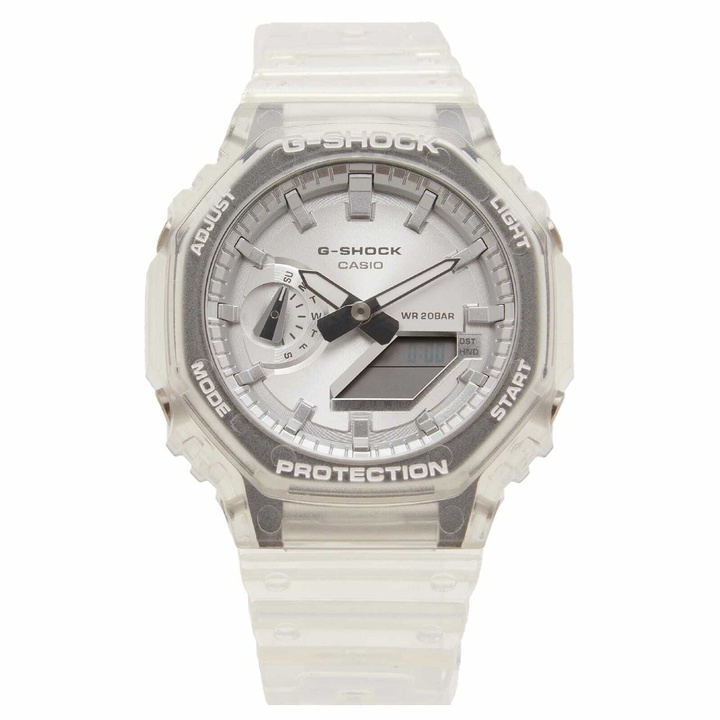 Photo: G-Shock GA-2100BM-7A8ER Watch in Silver/Orange 