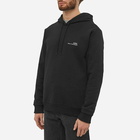 A.P.C. Men's Item Logo Hoody in Black