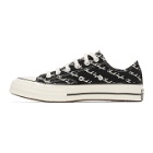 Converse Black and White Signature Chuck 70 Low Sneakers