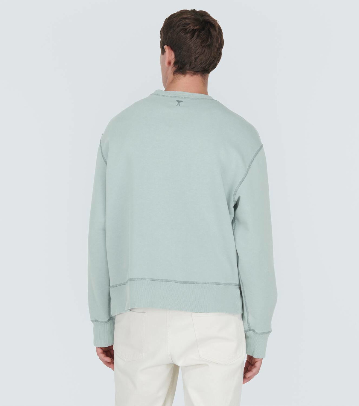 トップス AMI paris cotton-jersey sweatshirt Ami Paris Cotton jersey sweatshirt AMI