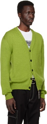 Marni Green Button Cardigan