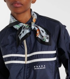 Prada Printed silk twill scarf