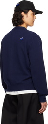 ADER error Navy Sig; TRS Tag 02 Cardigan
