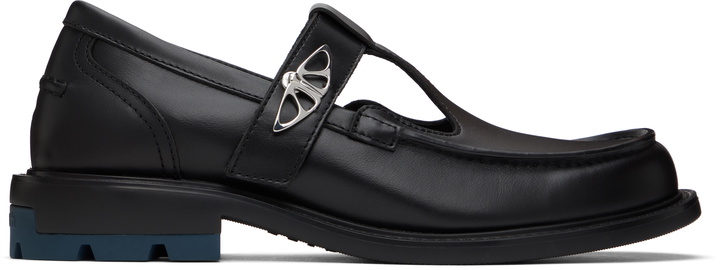 Photo: both Black Re:Re T-Bar Mary Jane Loafers