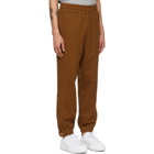 Maison Kitsune SSENSE Exclusive Brown Puma Edition Heavy Lounge Pants