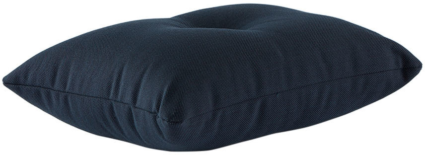 HAY Navy Knit Dot Cushion